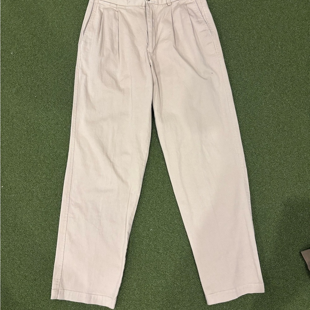 Eddie Bauer Men's Light Beige Chinos